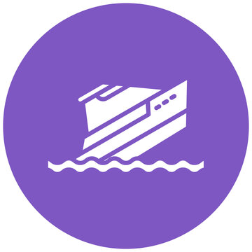 recommend clip art: Boat Sink Icon