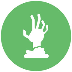Obraz premium Scary Hand Icon