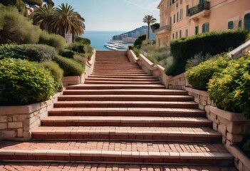 stairs to the sea