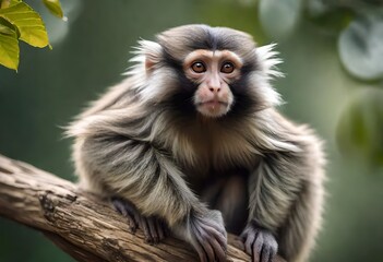 portrait of a baboon