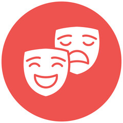 Theatre Mask Icon