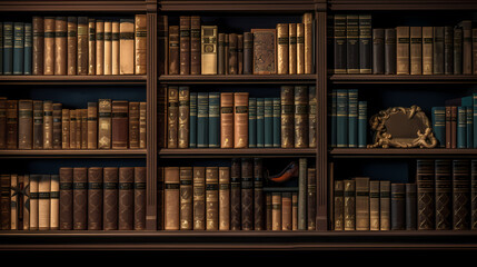 Books background, can be used to depict education, knowledge, learning or library themes