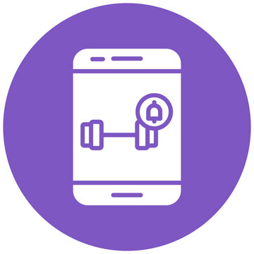 recommend clip art: Workout Notification Icon