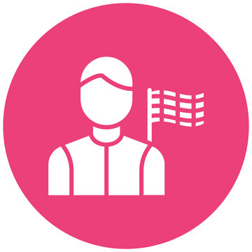 recommend clip art: Flagman Icon