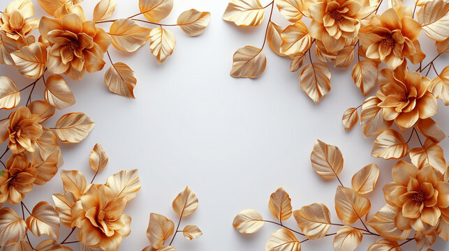 Elegant Gold Frame Vintage Inspired