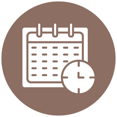Time Plan Icon