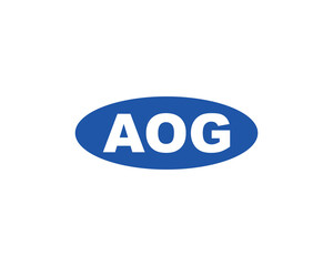 AOG logo design vector template