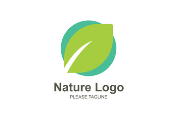Nature Logo Based Abstract Creative Geometric