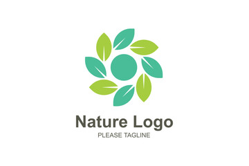 Nature Logo Based Abstract Creative Geometric