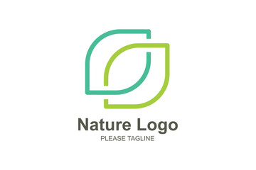 Nature Logo Based Abstract Creative Geometric