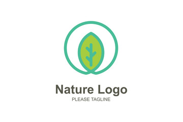 Nature Logo Based Abstract Creative Geometric
