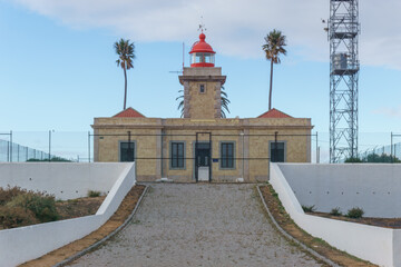 Farol da Ponta da Piedade Lagos, lighthouse near Lagos, Algarve, Portugal