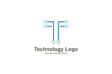 Technology logo business design