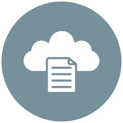 Cloud File Icon