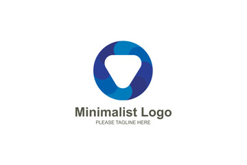 Minimalist logo for company