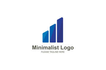 Minimalist logo for company