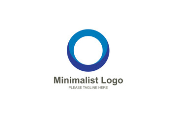 Minimalist logo for company