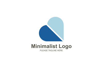 Business minimalist logo design