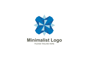 Business minimalist logo design