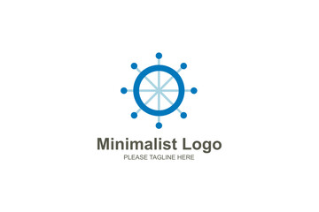 Fototapeta premium Business minimalist logo design