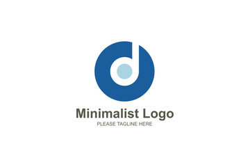 Fototapeta premium Minimalist logo business design