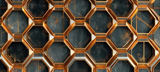 Tapeten honeycomb pattern © Ahmad
