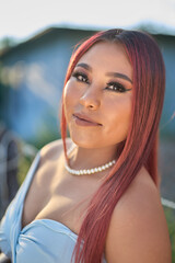 Flower Sesion - Beauty Session Natural session - Natural light - bokeh background 08