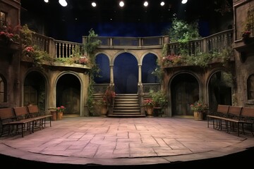 A stage set for a timeless Shakespearean play