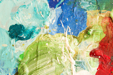Detail of the Painting as a Background