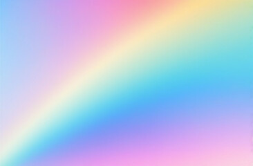 Rainbow abstract pastel gradient background with blur effect, banner wallpaper texture.