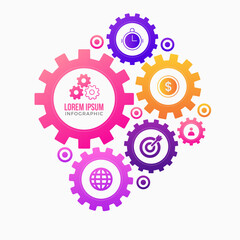 background with gears