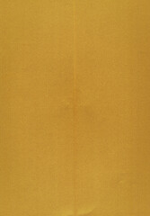 upright folded yellow paper material, paper texture, a4 paper retro overlay.