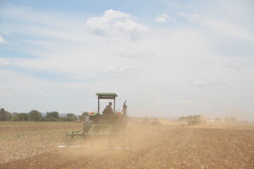 Potchefstroom, North West , South Africa  farmers prepare for yet another planting season. 