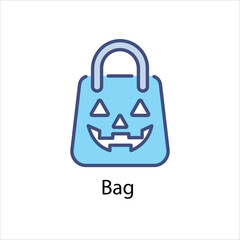 Obraz premium Bag Icons vector, website, booking sites and mobile apps. Graphic contour logo for offers, commerce, ui ux and other design needs. Vector isolated stock illustration