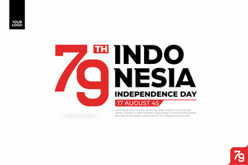 79th Indonesia Independence Day Logotype.