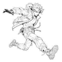 Fototapeta premium kid's coloring book