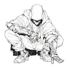 Fototapeta premium kid's coloring book