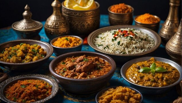 arab, eastern, traditional, saudi, rice, ramadan, middle, meat, meal, mandi, grilled, food, healthy, cuisine, arabia, arabian, arabic, basmati, cook, biryani, kabsa, pakistani, cooked, homemade, fresh