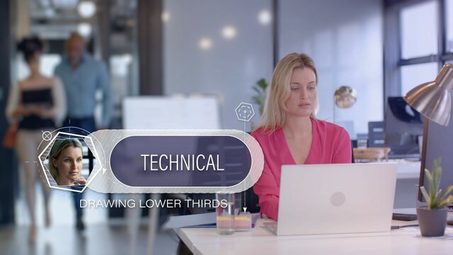 Technical Drawing Lower Thirds