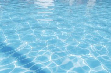 Obraz premium Texture of water in swimming pool for background