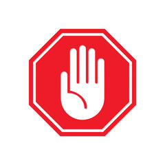 restricted and dangerous vector sign isolated. illustration of traffic road and stop, warning and attention symbols.