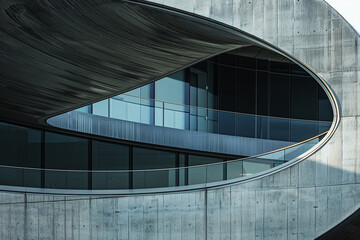 Architectural Curves: Modern Abstract Lines