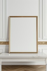Classic and Elegant Photo Frame Mockup for Versatile Visual Content Display