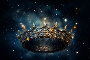 A crown of stars representing celestial power