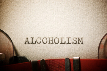 Alcoholism concept view