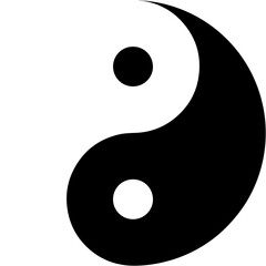 ying yang symbol - obrazy, fototapety, plakaty