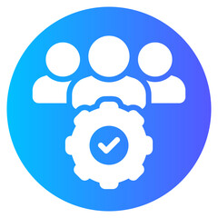 professional services gradient icon