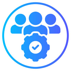 professional services gradient icon