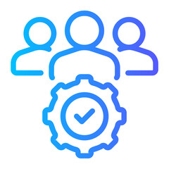 professional services gradient icon