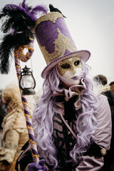 Venetian carnival mask - 737306646